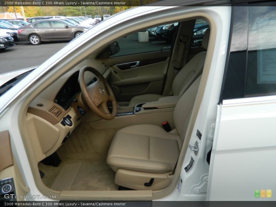 Savanna/Cashmere Interior Front Seat for the 2008 Mercedes-Benz C 300 4Matic Luxury #72470851