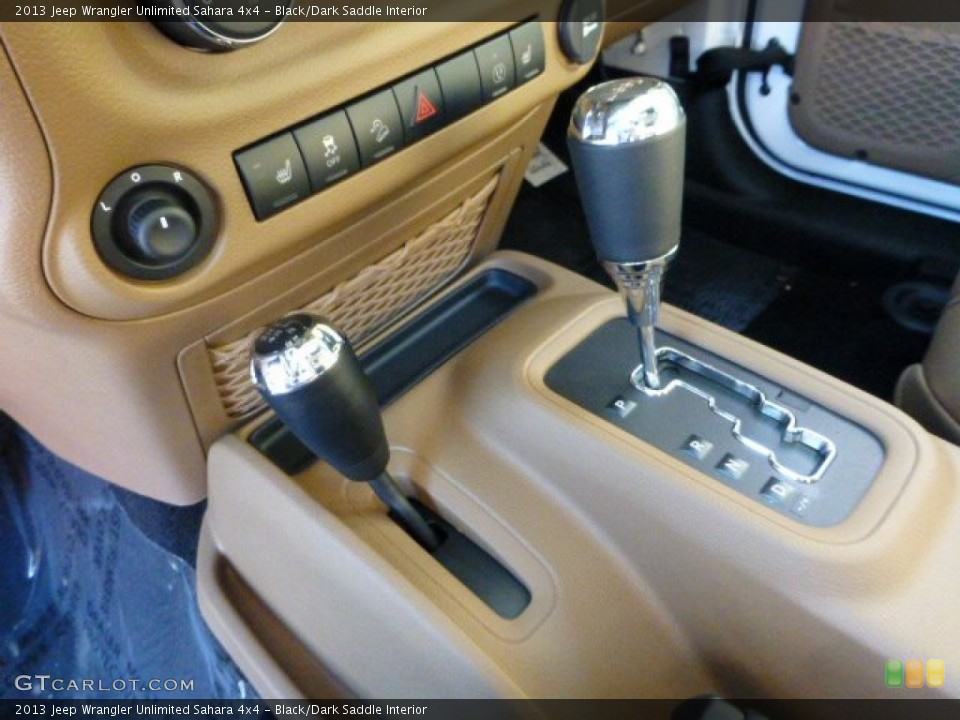 Black/Dark Saddle Interior Transmission for the 2013 Jeep Wrangler Unlimited Sahara 4x4 #72471799