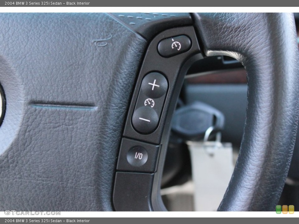 Black Interior Controls for the 2004 BMW 3 Series 325i Sedan #72477238
