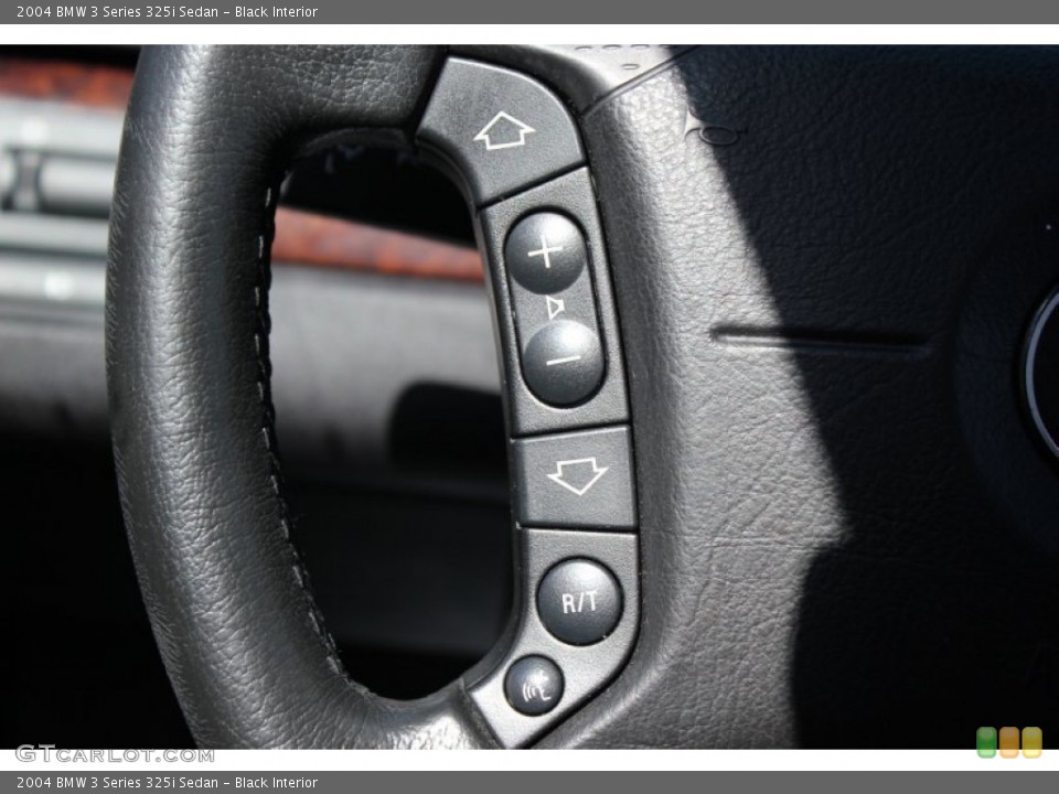 Black Interior Controls for the 2004 BMW 3 Series 325i Sedan #72477262
