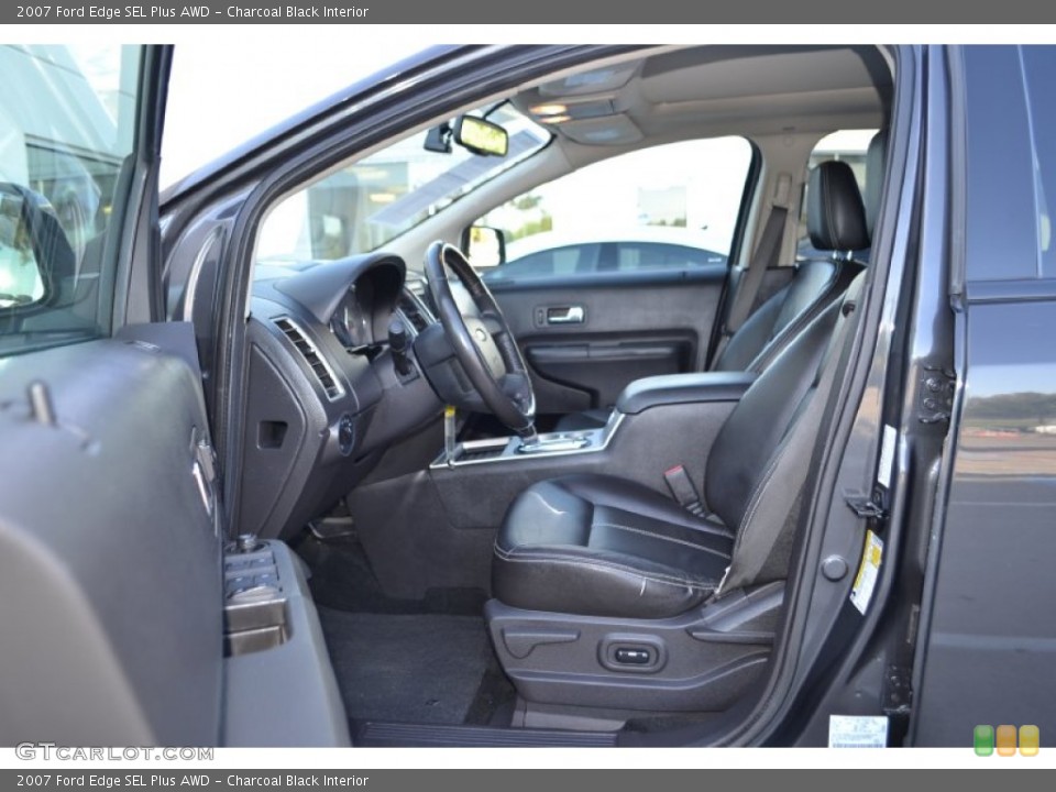 Charcoal Black Interior Photo for the 2007 Ford Edge SEL Plus AWD #72477665