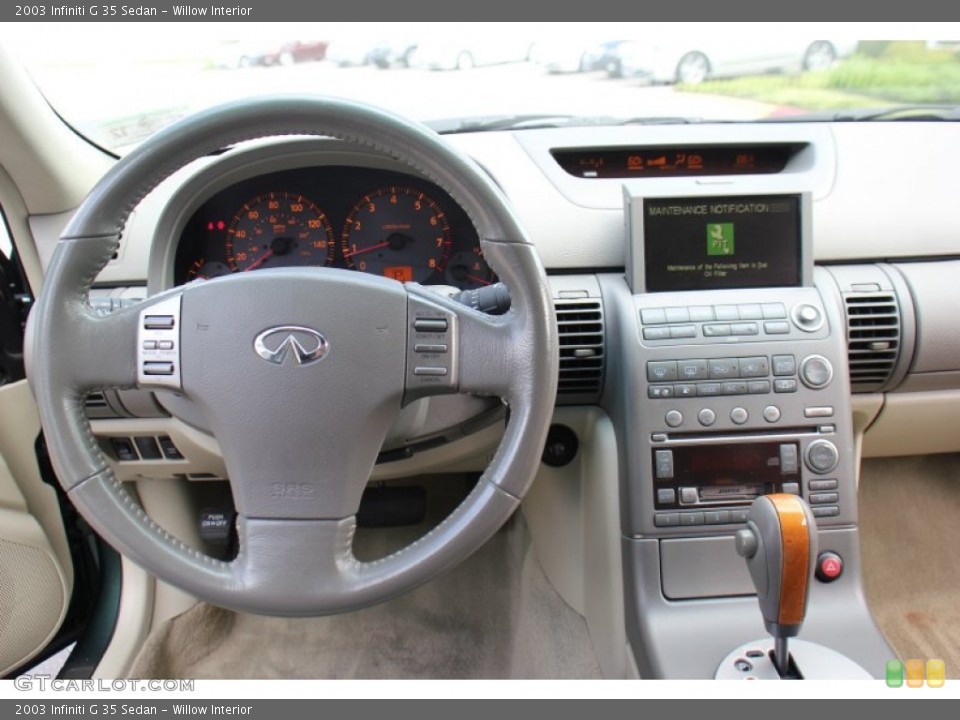 Willow Interior Dashboard for the 2003 Infiniti G 35 Sedan #72477703