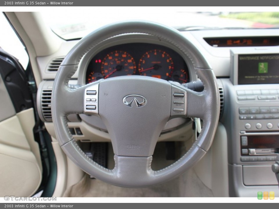 Willow Interior Steering Wheel for the 2003 Infiniti G 35 Sedan #72477730