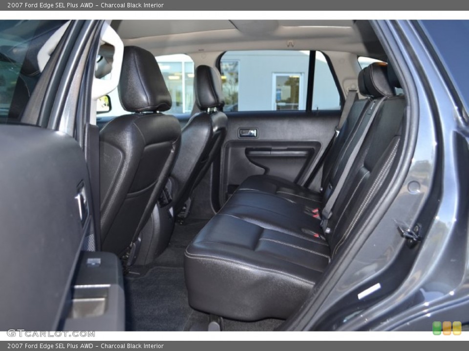 Charcoal Black Interior Rear Seat for the 2007 Ford Edge SEL Plus AWD #72477739