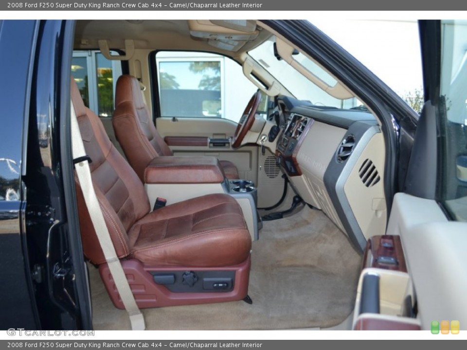 Camel/Chaparral Leather Interior Photo for the 2008 Ford F250 Super Duty King Ranch Crew Cab 4x4 #72478240