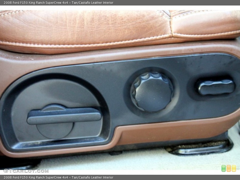 Tan/Castaño Leather Interior Controls for the 2008 Ford F150 King Ranch SuperCrew 4x4 #72478525