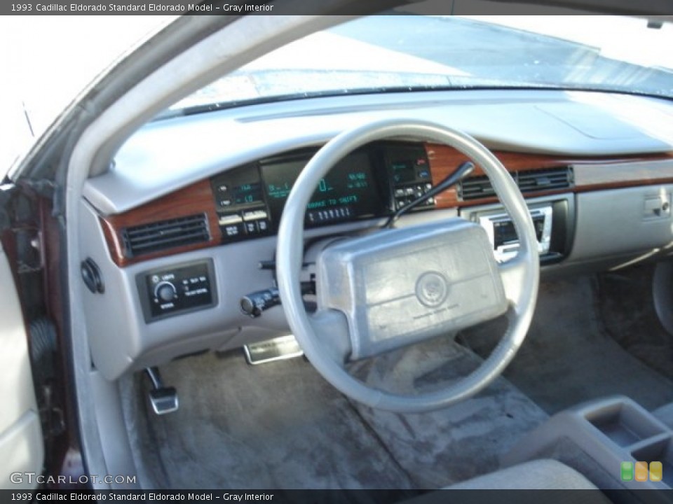 Gray Interior Dashboard for the 1993 Cadillac Eldorado  #72478723