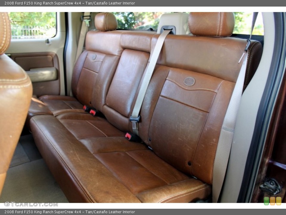 Tan/Castaño Leather Interior Photo for the 2008 Ford F150 King Ranch SuperCrew 4x4 #72478735
