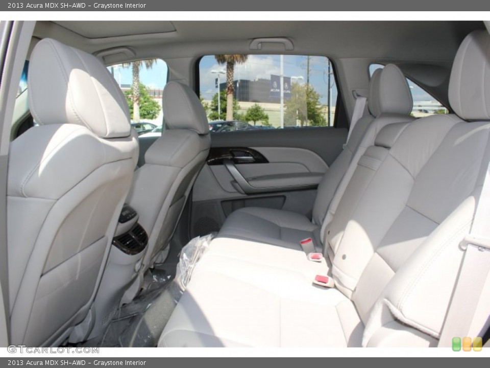 Graystone Interior Rear Seat for the 2013 Acura MDX SH-AWD #72481270
