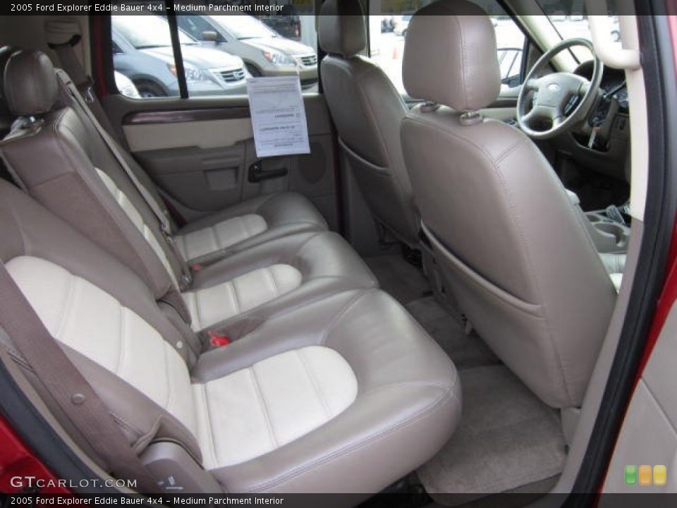 Medium Parchment Interior Rear Seat for the 2005 Ford Explorer Eddie Bauer 4x4 #72483692