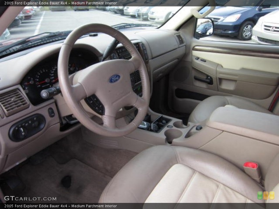 Medium Parchment Interior Photo for the 2005 Ford Explorer Eddie Bauer 4x4 #72483802