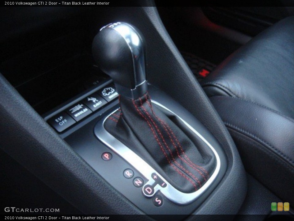 Titan Black Leather Interior Transmission for the 2010 Volkswagen GTI 2 Door #72484651