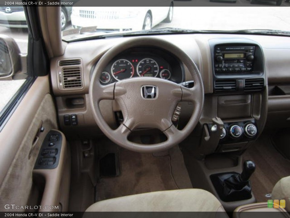 Saddle Interior Dashboard for the 2004 Honda CR-V EX #72484783