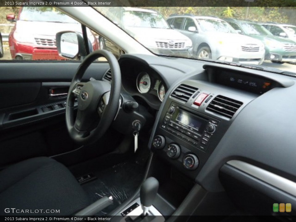 Black Interior Photo for the 2013 Subaru Impreza 2.0i Premium 4 Door #72485121