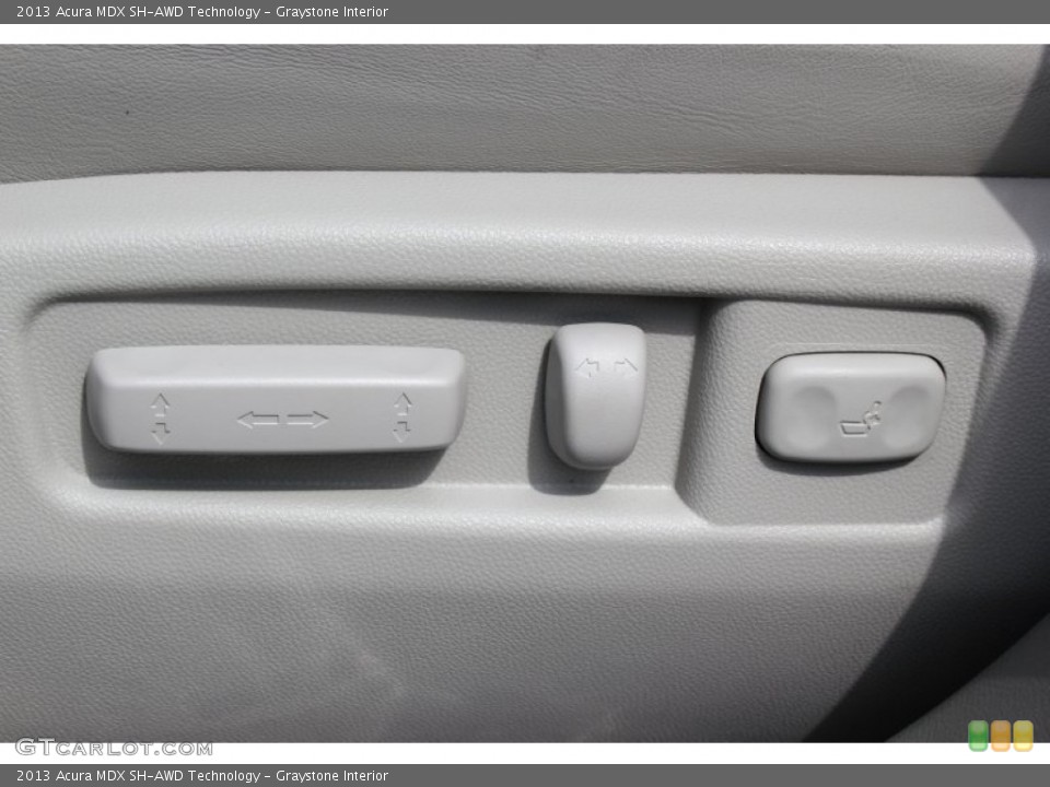 Graystone Interior Controls for the 2013 Acura MDX SH-AWD Technology #72485652