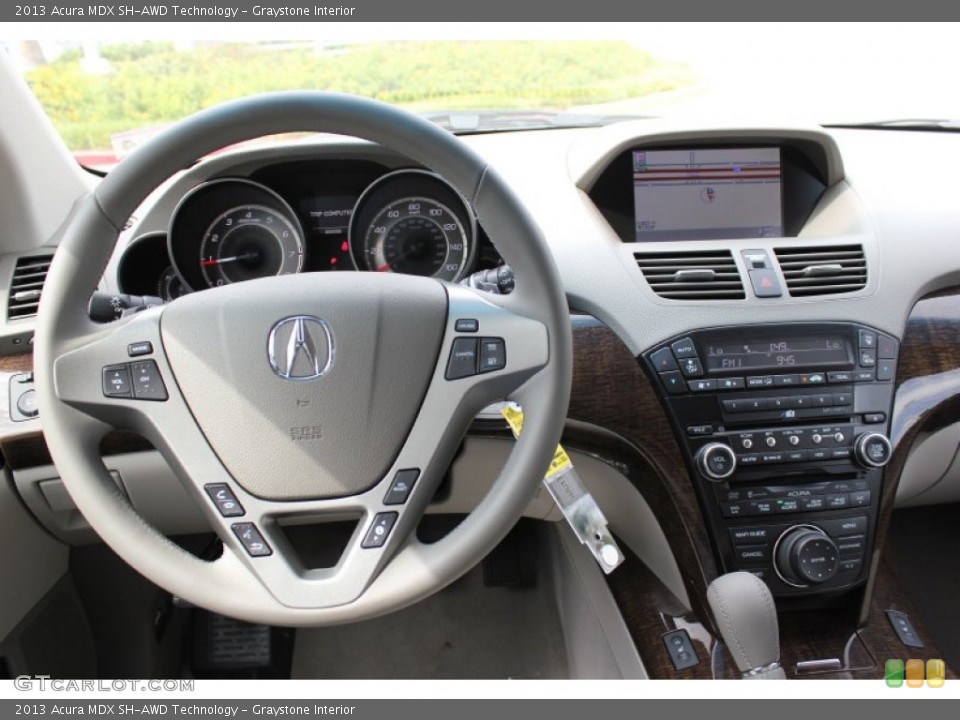 Graystone Interior Dashboard for the 2013 Acura MDX SH-AWD Technology #72485698