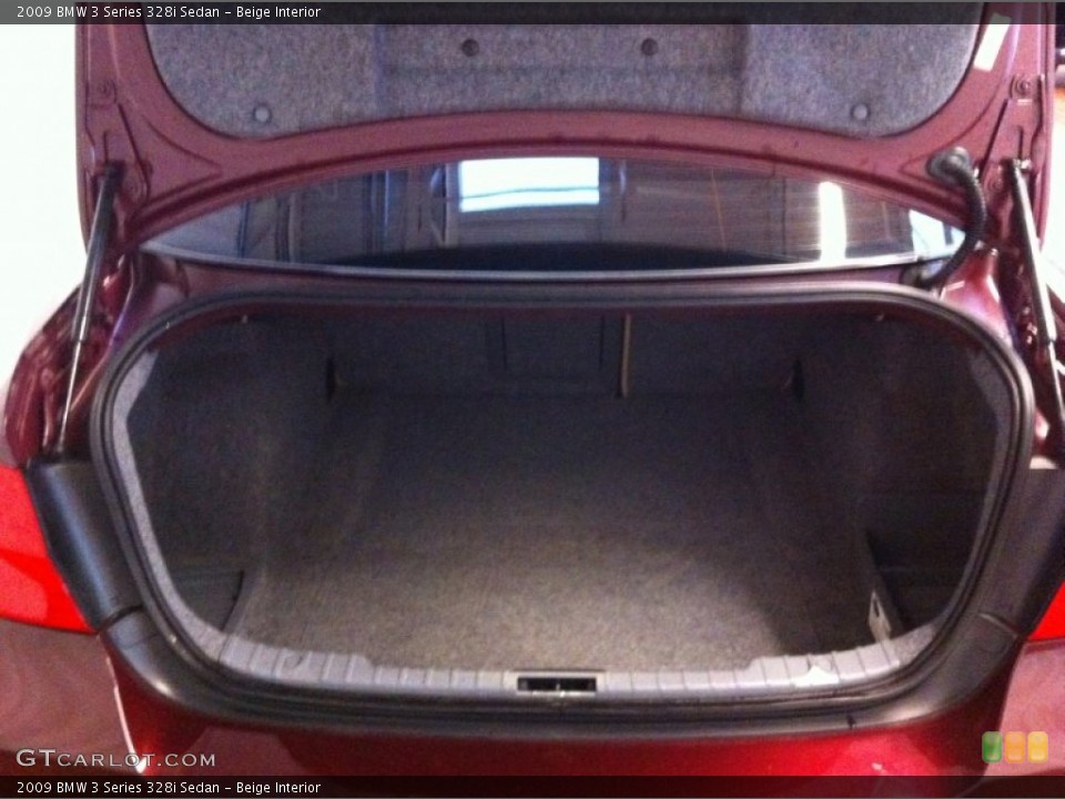 Beige Interior Trunk for the 2009 BMW 3 Series 328i Sedan #72486934
