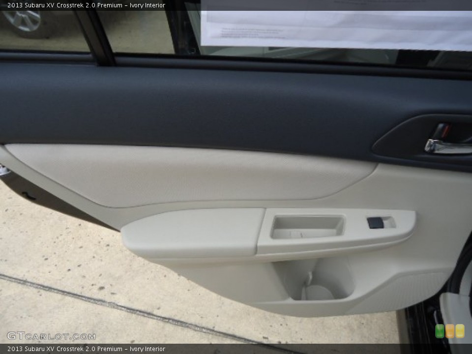 Ivory Interior Door Panel for the 2013 Subaru XV Crosstrek 2.0 Premium #72487591