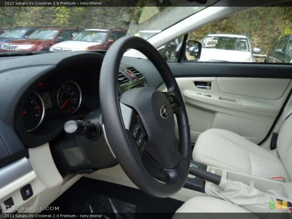 Ivory Interior Photo for the 2013 Subaru XV Crosstrek 2.0 Premium #72487636