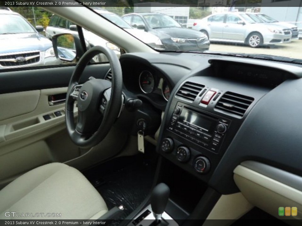Ivory Interior Dashboard for the 2013 Subaru XV Crosstrek 2.0 Premium #72487681