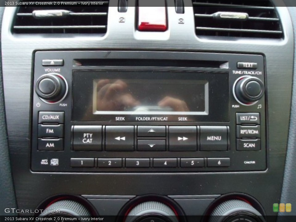 Ivory Interior Audio System for the 2013 Subaru XV Crosstrek 2.0 Premium #72487726