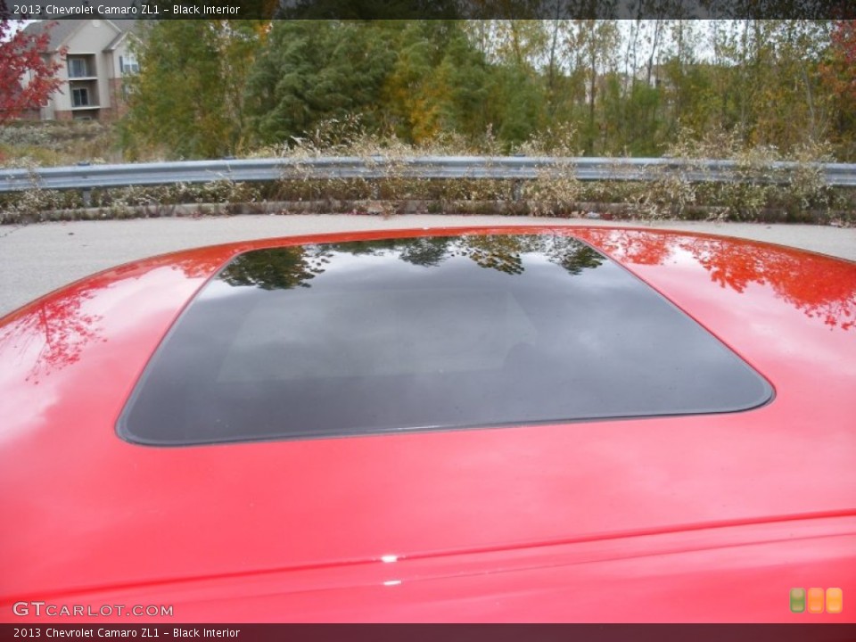 Black Interior Sunroof for the 2013 Chevrolet Camaro ZL1 #72487813