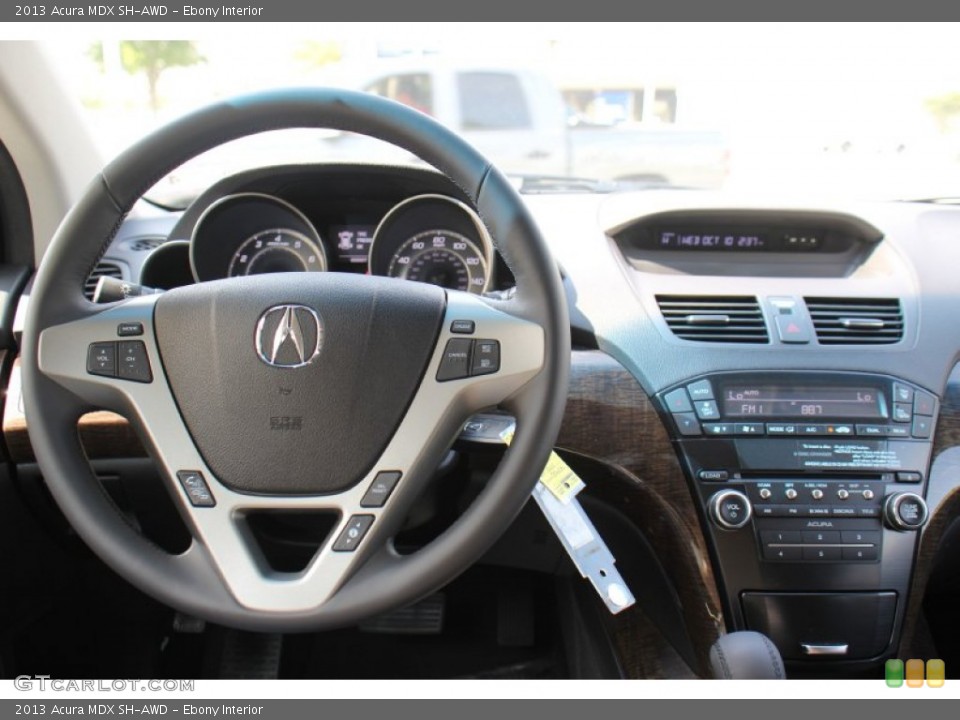 Ebony Interior Dashboard for the 2013 Acura MDX SH-AWD #72487827