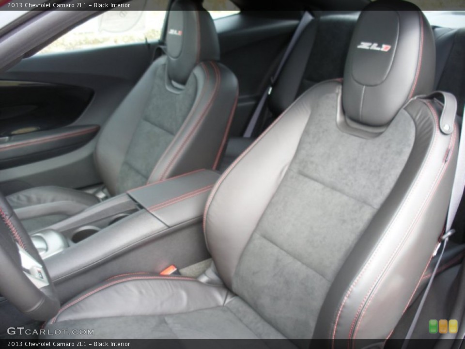 Black Interior Front Seat for the 2013 Chevrolet Camaro ZL1 #72487903