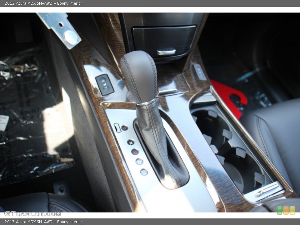 Ebony Interior Transmission for the 2013 Acura MDX SH-AWD #72487915