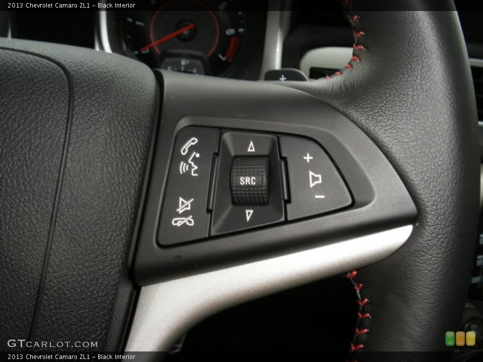 Black Interior Controls for the 2013 Chevrolet Camaro ZL1 #72487999