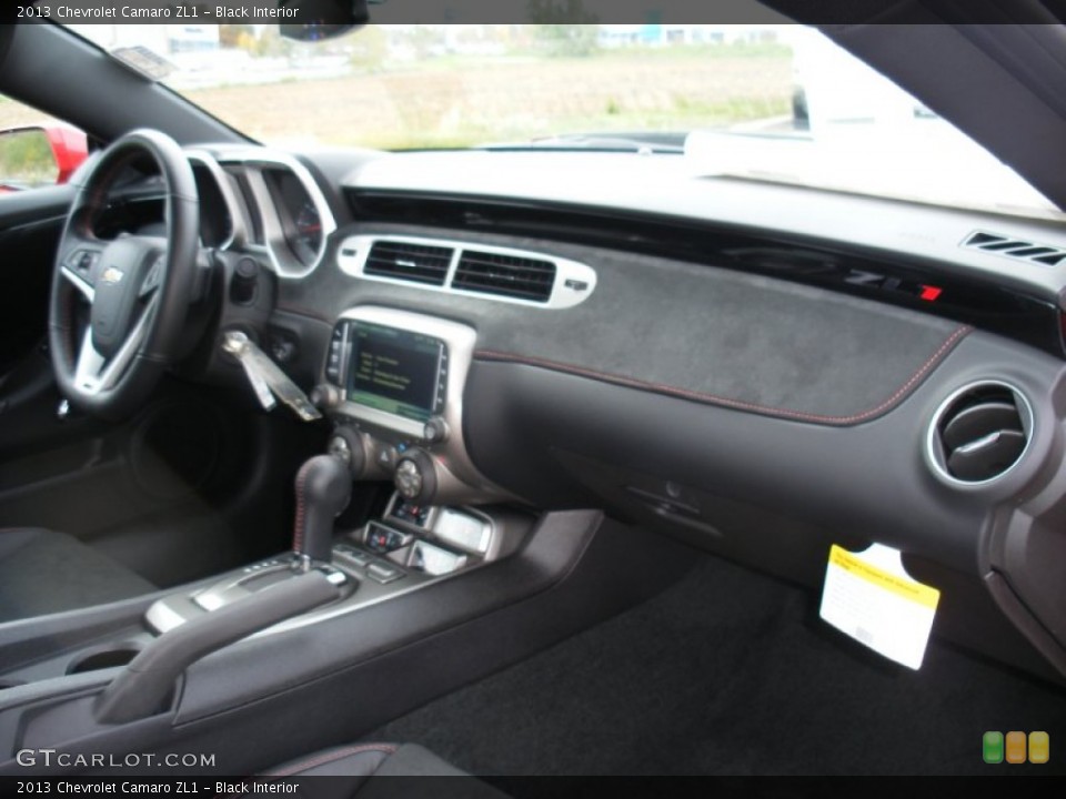 Black Interior Dashboard for the 2013 Chevrolet Camaro ZL1 #72488023