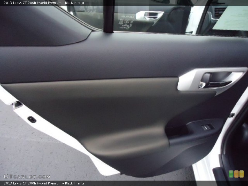 Black Interior Door Panel for the 2013 Lexus CT 200h Hybrid Premium #72488057