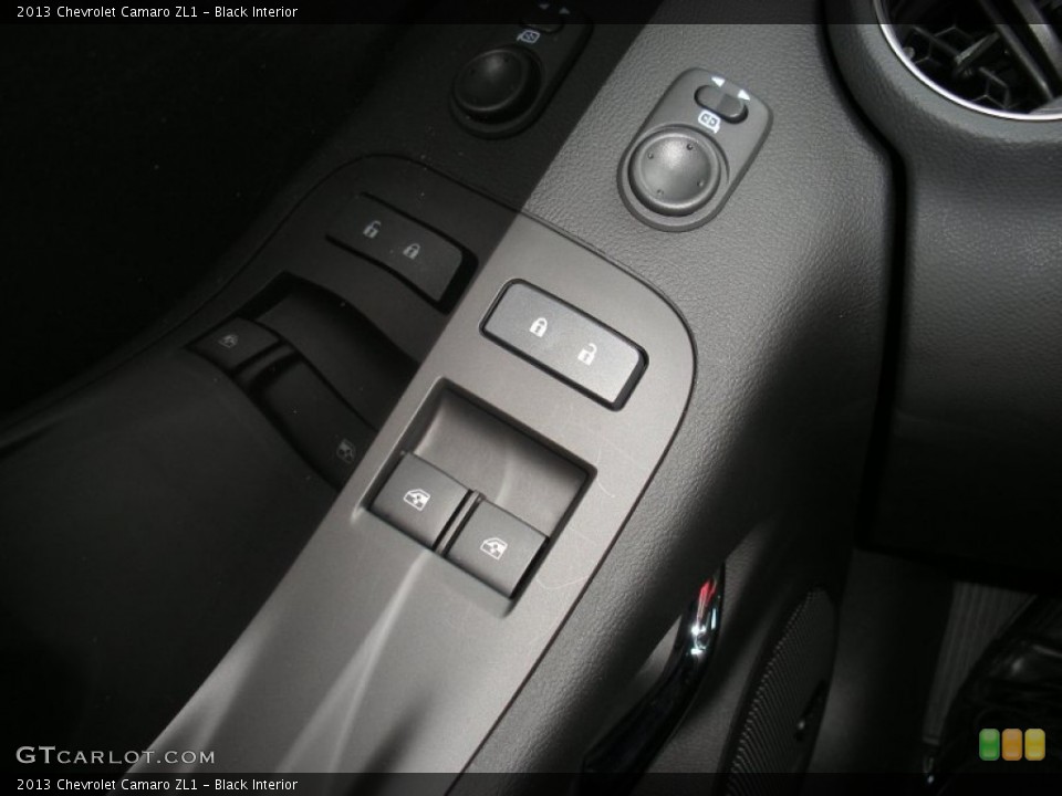 Black Interior Controls for the 2013 Chevrolet Camaro ZL1 #72488278