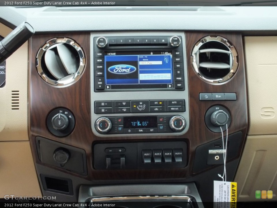 Adobe Interior Controls for the 2012 Ford F250 Super Duty Lariat Crew Cab 4x4 #72493525