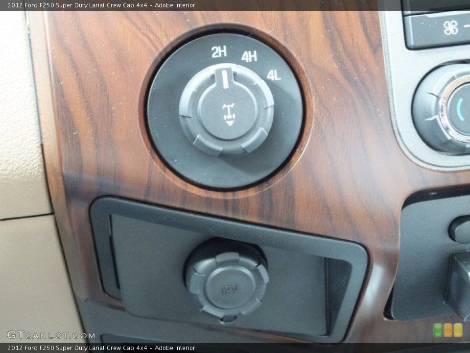 Adobe Interior Controls for the 2012 Ford F250 Super Duty Lariat Crew Cab 4x4 #72493546