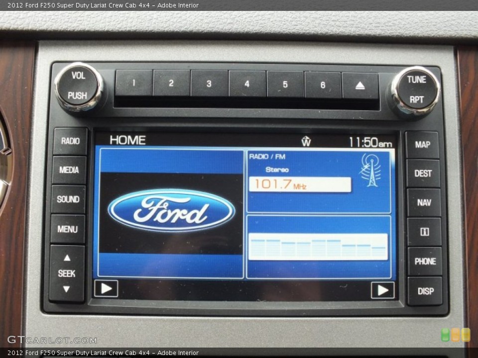 Adobe Interior Controls for the 2012 Ford F250 Super Duty Lariat Crew Cab 4x4 #72493572