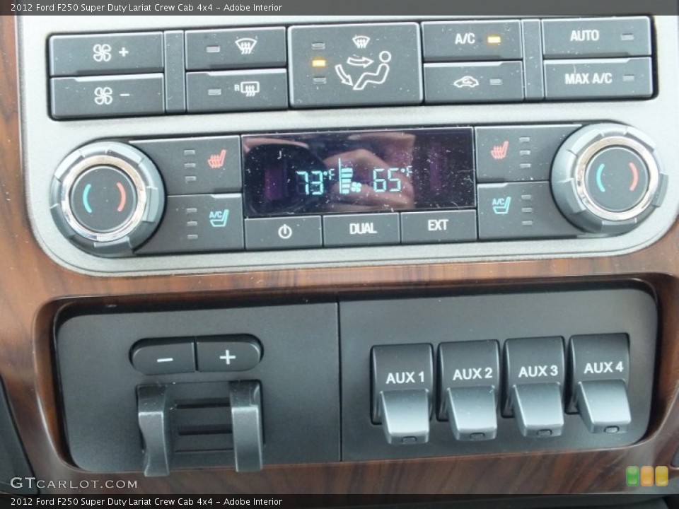 Adobe Interior Controls for the 2012 Ford F250 Super Duty Lariat Crew Cab 4x4 #72493599