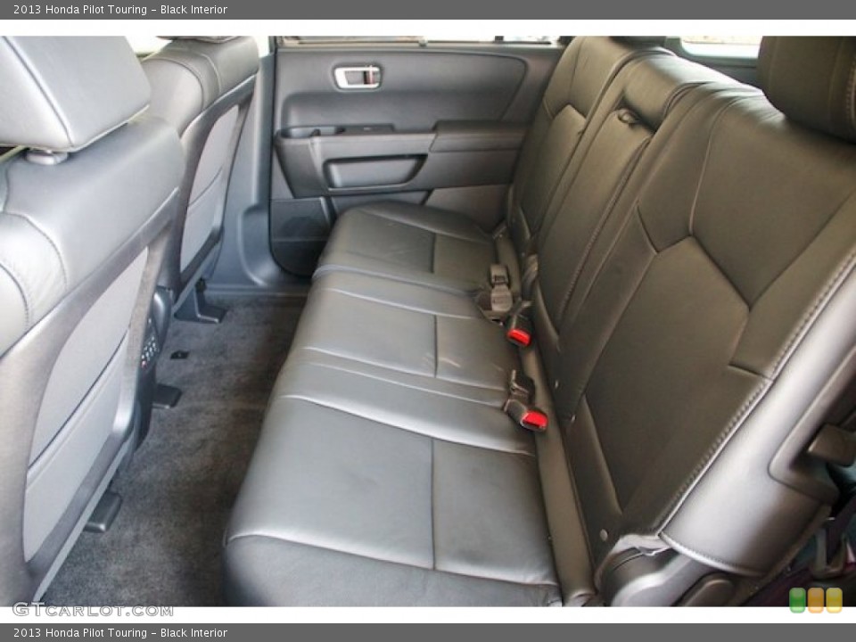 Black Interior Rear Seat for the 2013 Honda Pilot Touring #72493627