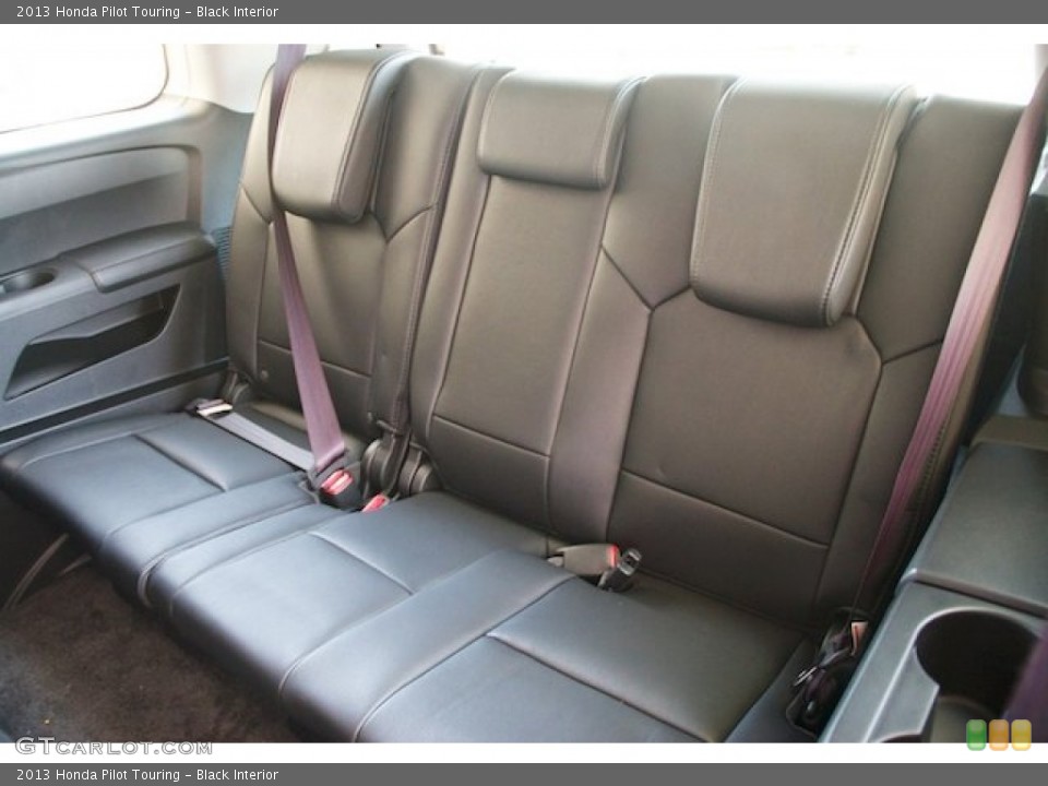 Black Interior Rear Seat for the 2013 Honda Pilot Touring #72493738