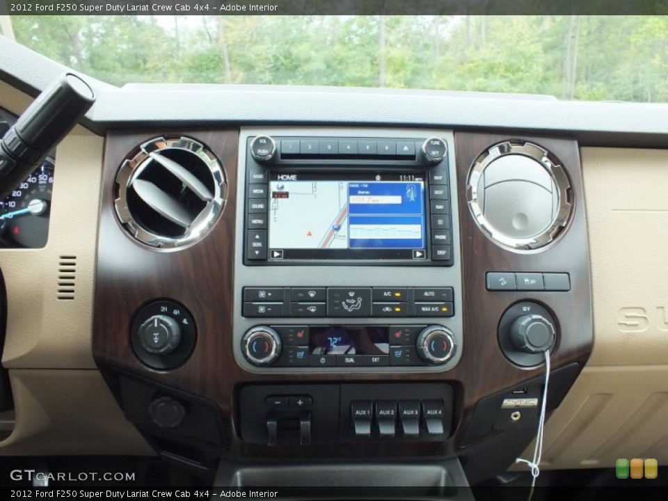 Adobe Interior Controls for the 2012 Ford F250 Super Duty Lariat Crew Cab 4x4 #72494926