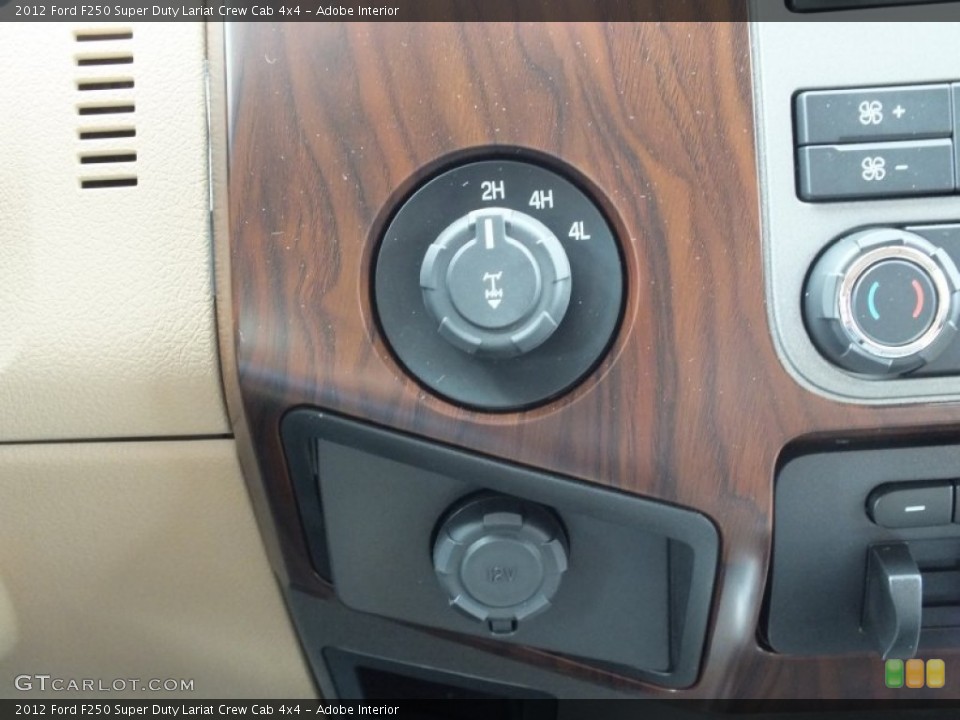 Adobe Interior Controls for the 2012 Ford F250 Super Duty Lariat Crew Cab 4x4 #72494950