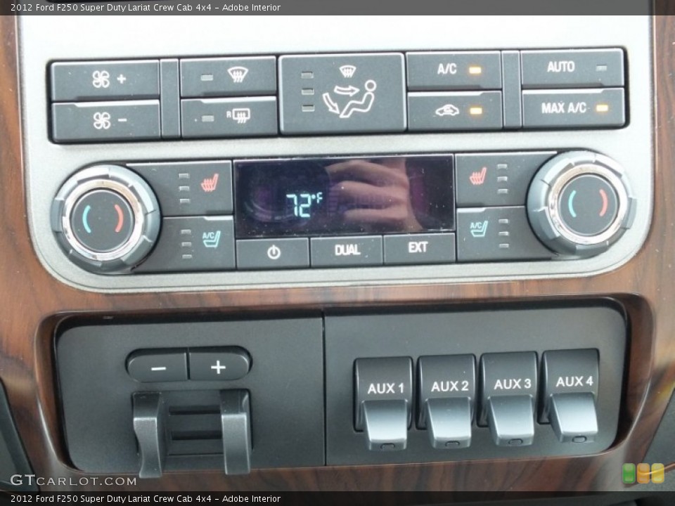 Adobe Interior Controls for the 2012 Ford F250 Super Duty Lariat Crew Cab 4x4 #72494989