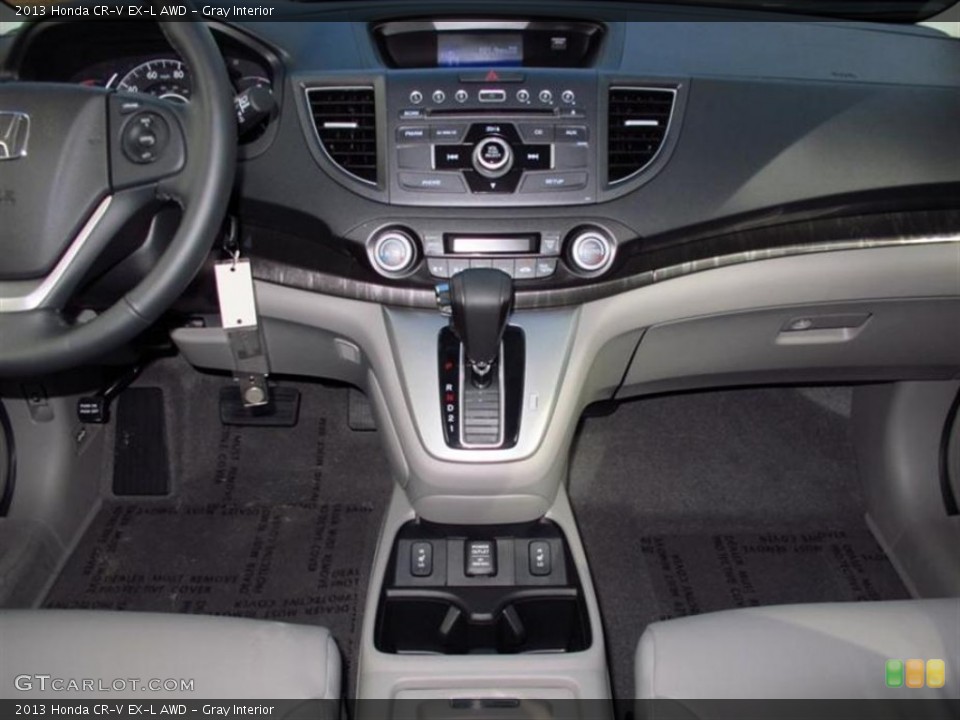 Gray Interior Dashboard for the 2013 Honda CR-V EX-L AWD #72495004
