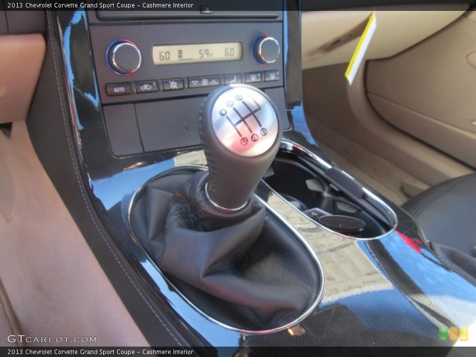Cashmere Interior Transmission for the 2013 Chevrolet Corvette Grand Sport Coupe #72495793