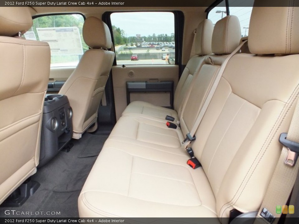 Adobe Interior Photo for the 2012 Ford F250 Super Duty Lariat Crew Cab 4x4 #72496540