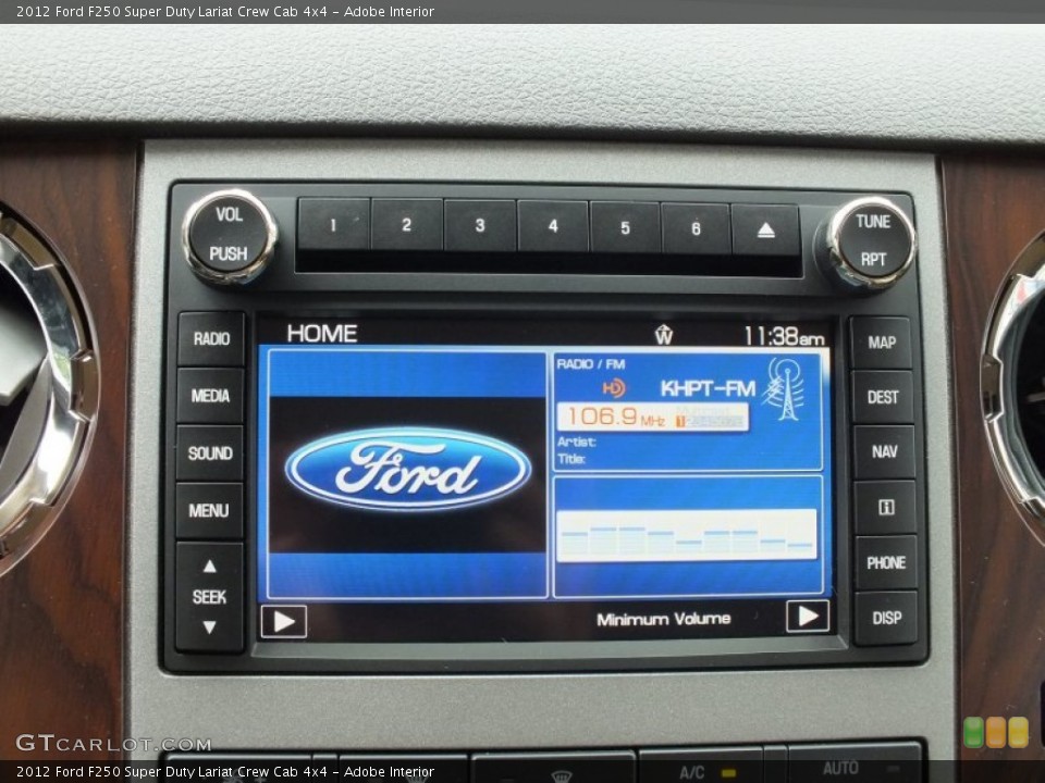 Adobe Interior Controls for the 2012 Ford F250 Super Duty Lariat Crew Cab 4x4 #72496909