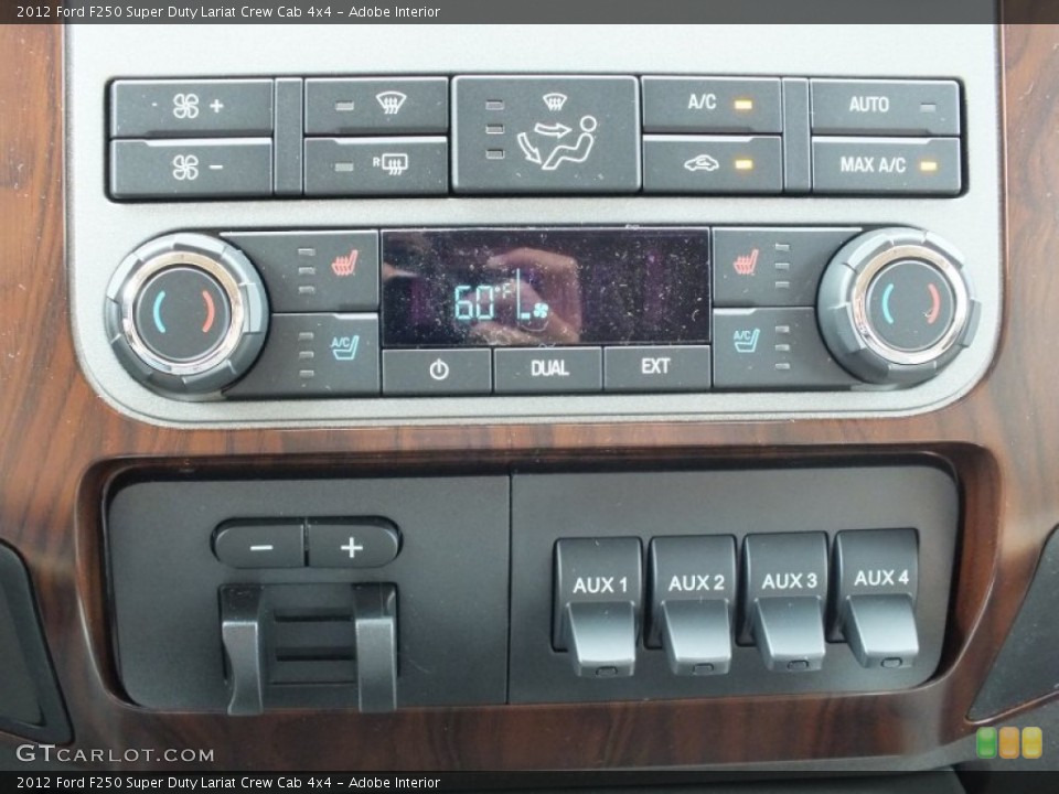 Adobe Interior Controls for the 2012 Ford F250 Super Duty Lariat Crew Cab 4x4 #72496926