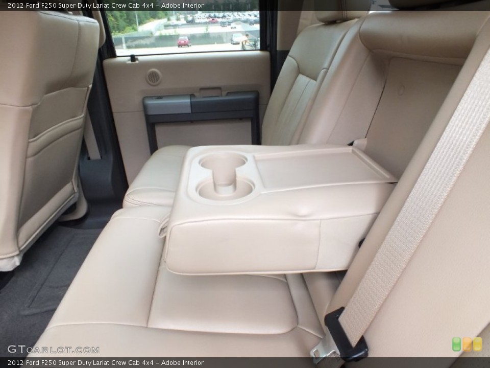 Adobe Interior Rear Seat for the 2012 Ford F250 Super Duty Lariat Crew Cab 4x4 #72497069