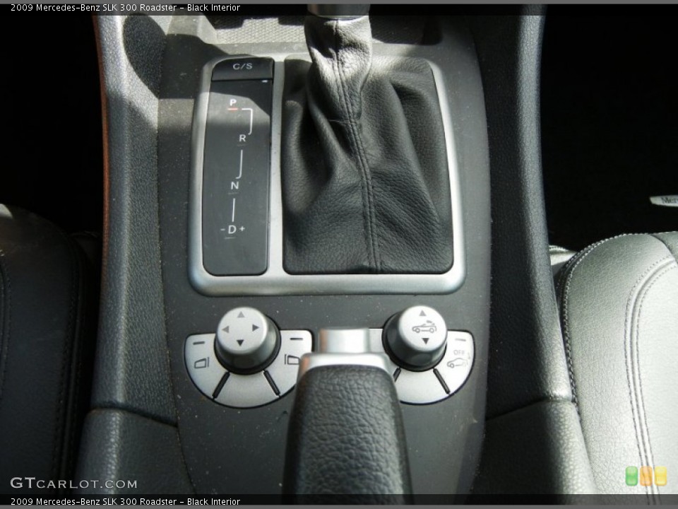 Black Interior Transmission for the 2009 Mercedes-Benz SLK 300 Roadster #72497682