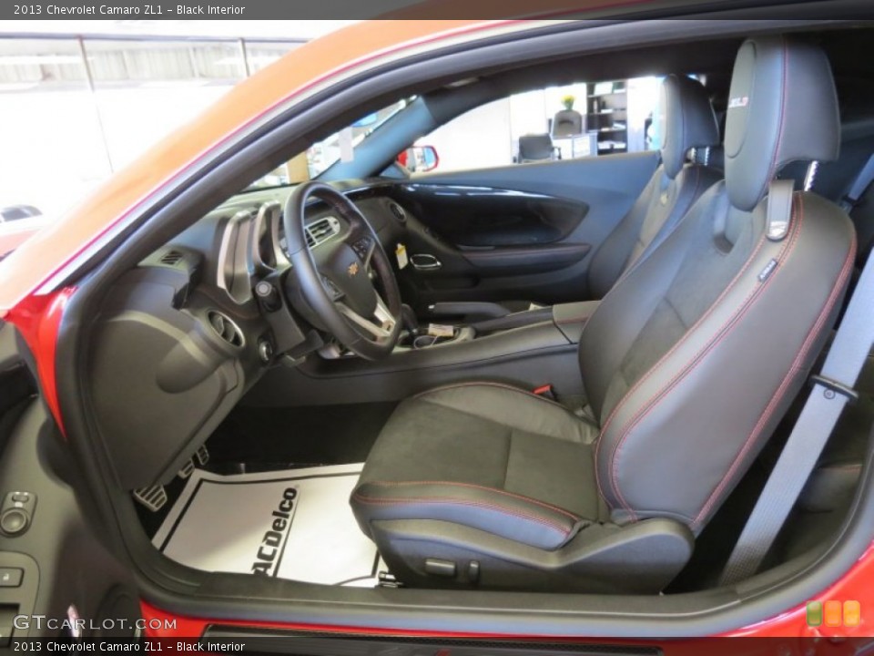 Black Interior Photo for the 2013 Chevrolet Camaro ZL1 #72502683